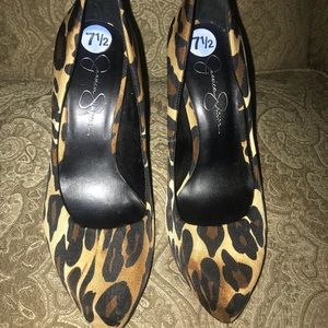 2/$20 Leopard Jessica Simpson Heels